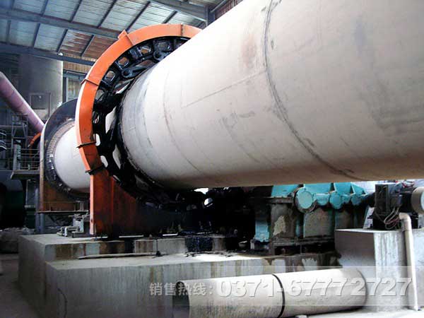 高嶺土回轉(zhuǎn)窯 高嶺土回轉(zhuǎn)窯