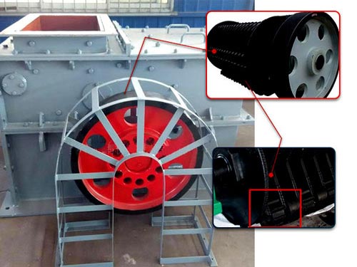 環錘式破碎機局部細節 環錘式破碎機局部細節