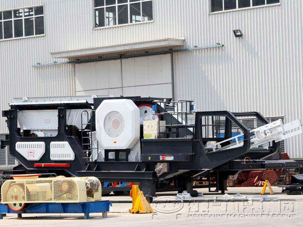 履帶式移動破碎站 履帶式移動破碎站