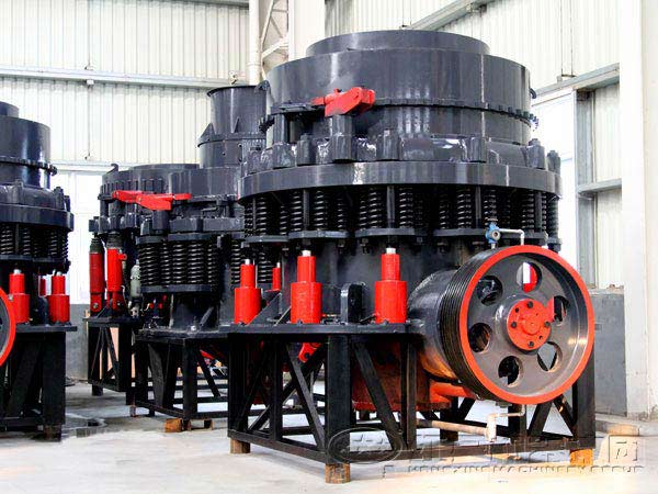 石料破碎設備之圓錐破 石料破碎設備之圓錐破