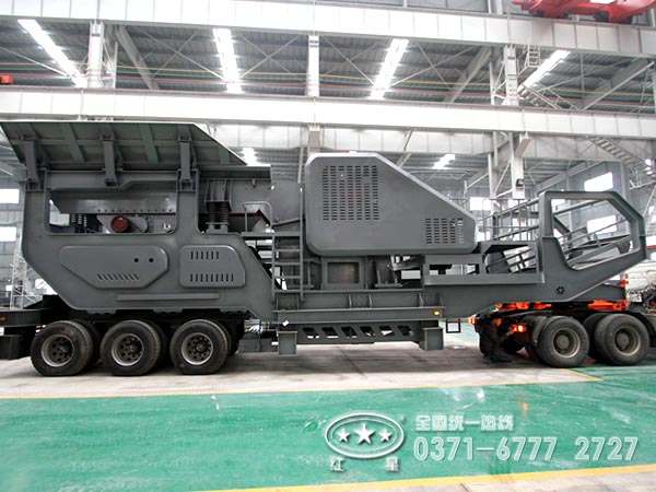 移動輪胎水泥破碎機 移動輪胎水泥破碎機