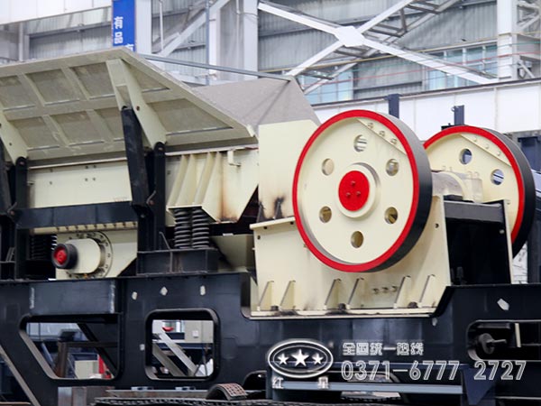 顎破移動砂石料場破碎機 顎破移動砂石料場破碎機