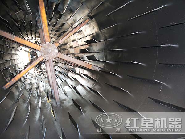 間接式烘干機內部細節 間接式烘干機內部細節