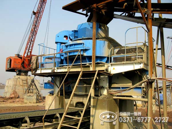 第三代制砂機作業現場 第三代制砂機作業現場