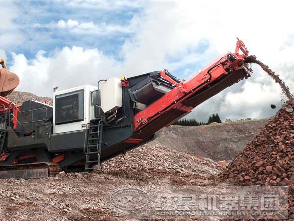 移動破碎篩分設備 移動破碎篩分設備