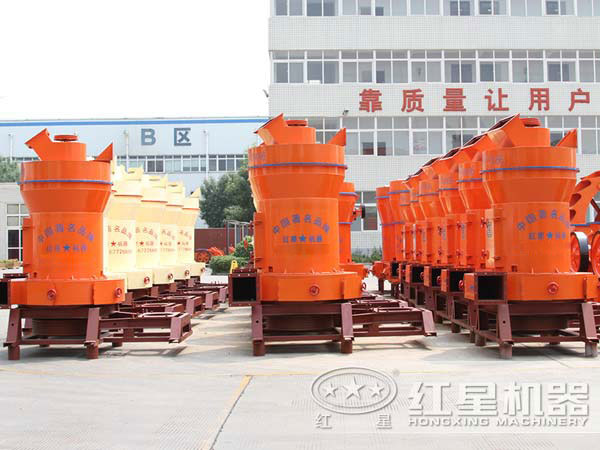 排列整齊的微粉磨 排列整齊的微粉磨