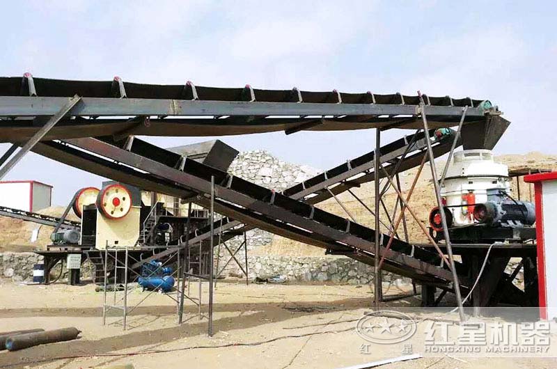 時產(chǎn)150青石石子生產(chǎn)線安裝完成 時產(chǎn)150青石石子生產(chǎn)線安裝完成