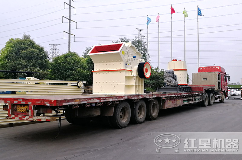 液壓開箱式制砂機已發貨 液壓開箱式制砂機已發貨