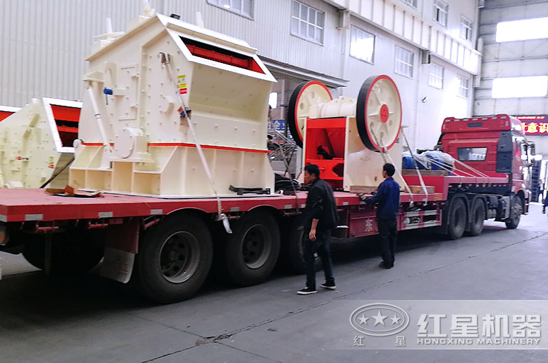 全套片石破碎設備發貨 全套片石破碎設備發貨