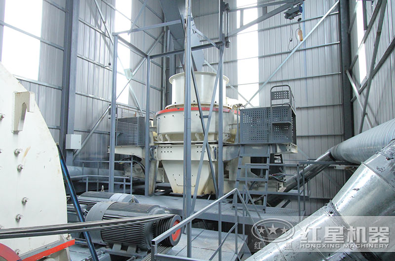 HVI沖擊式制砂整形機工作現場 HVI沖擊式制砂整形機工作現場