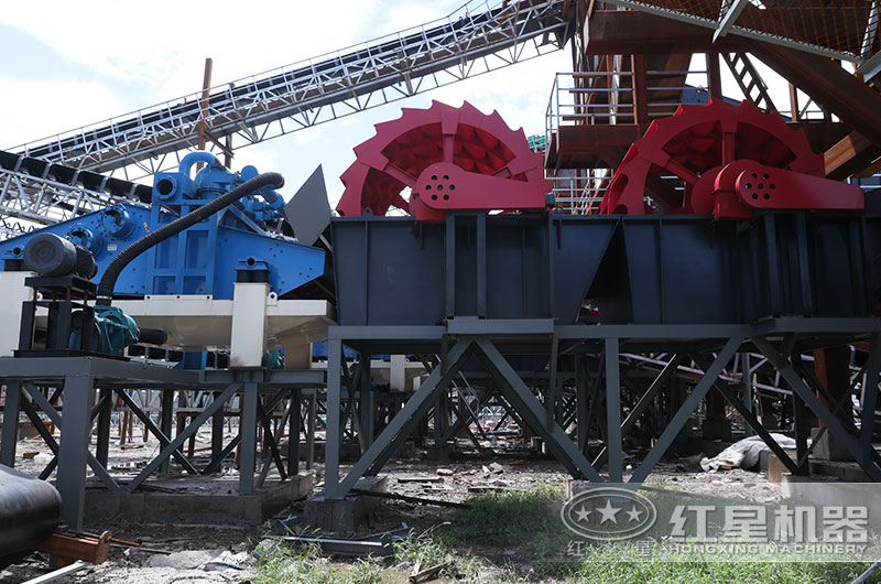 洗沙回收脫水一體機工作現場圖片 洗沙回收脫水一體機工作現場圖片