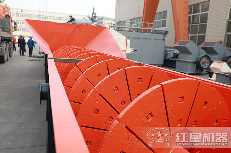 螺旋洗石機局部細節圖 螺旋洗石機局部細節圖