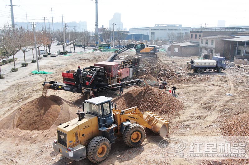 西安客戶磚石處理廠圖片 西安客戶磚石處理廠圖片