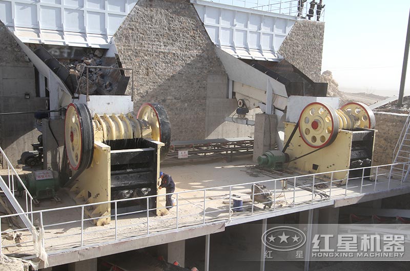 河北客戶日產3萬噸破碎生產線 河北客戶日產3萬噸破碎生產線