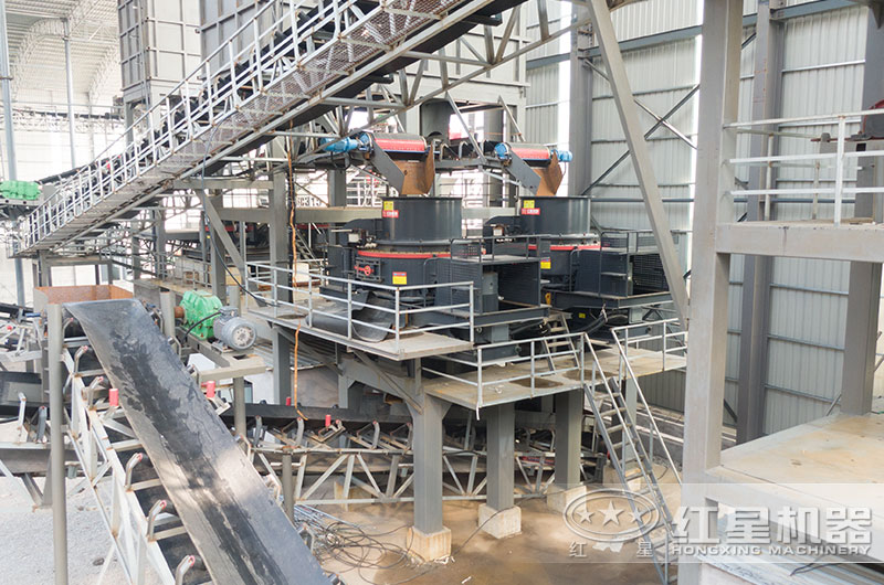 HVI制砂機工作現場圖片 HVI制砂機工作現場圖片