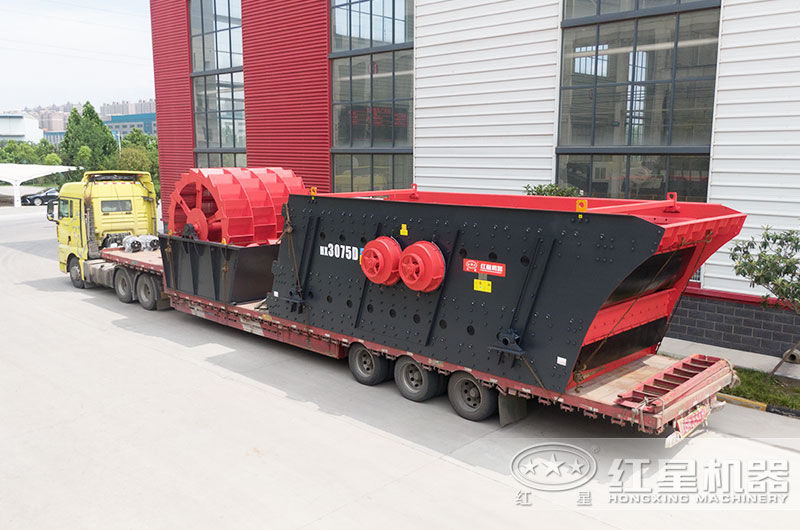 水洗沙設備發貨現場 水洗沙設備發貨現場