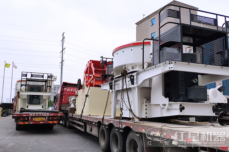 全套人工制砂生產線設備發貨 全套人工制砂生產線設備發貨