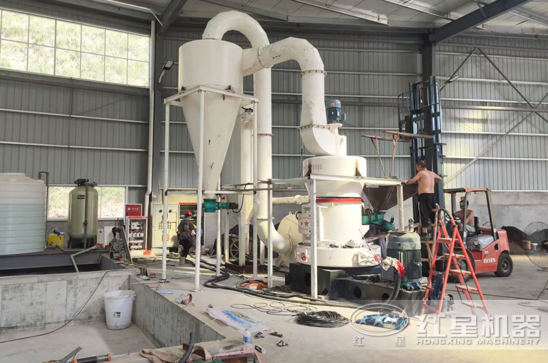 礦渣立磨工作現場實拍圖 礦渣立磨工作現場實拍圖