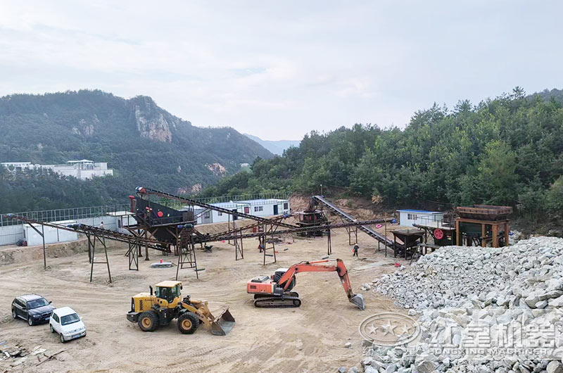 時產600噸石子生產線多少錢？