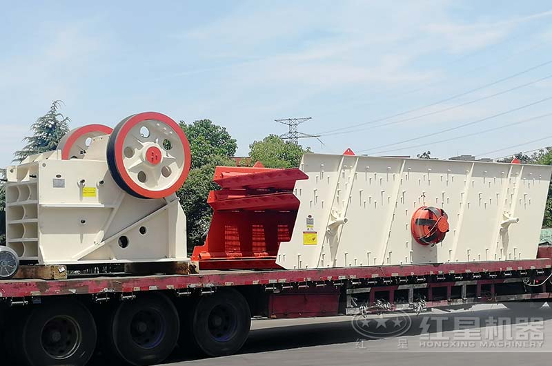 環保無噪音石灰巖顎式破碎機發貨 環保無噪音石灰巖顎式破碎機發貨