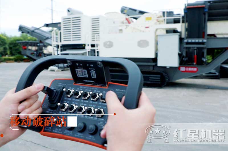 智能操控的環保型移動顎式破碎機 智能操控的環保型移動顎式破碎機