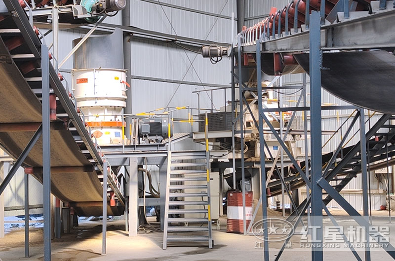 VSI沖擊式制砂機工作現場實拍圖 VSI沖擊式制砂機工作現場實拍圖