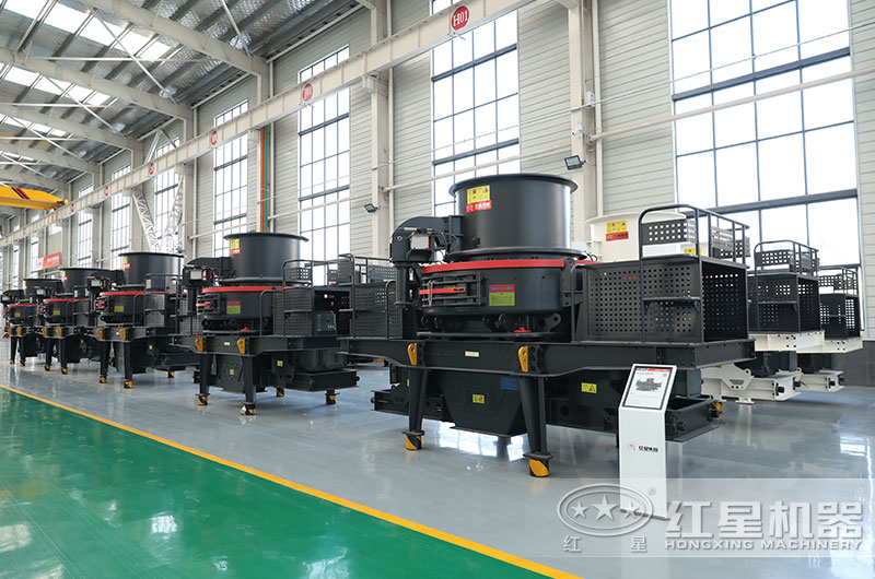 河卵石制砂設備實拍圖 河卵石制砂設備實拍圖