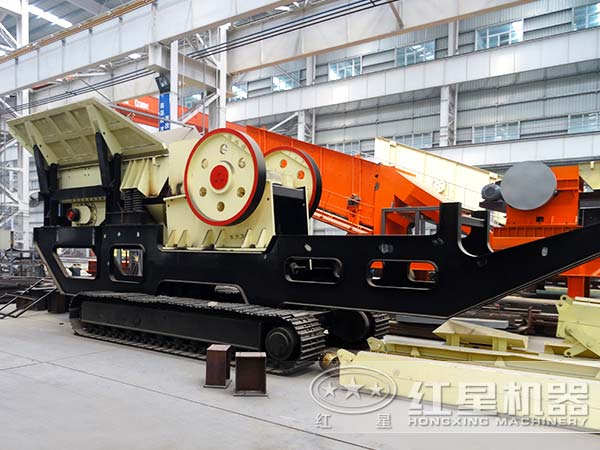 不同行徑方式下的移動石子破碎機 不同行徑方式下的移動石子破碎機