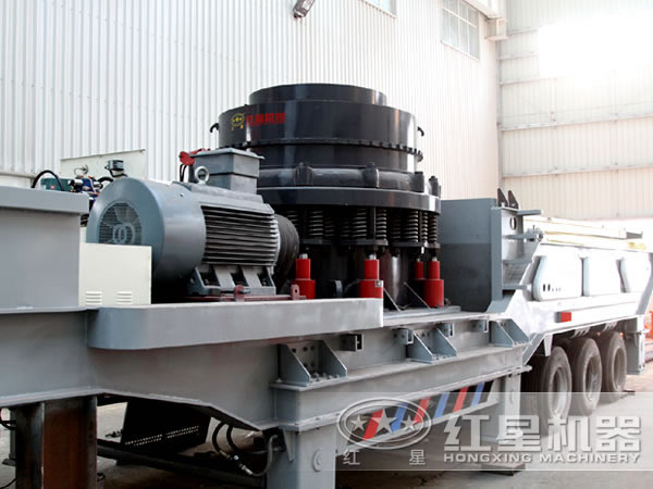 移動(dòng)圓錐破碎站 移動(dòng)圓錐破碎站