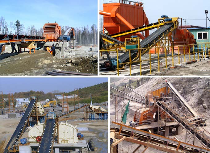 反擊式破碎機(jī)現(xiàn)場 反擊式破碎機(jī)現(xiàn)場