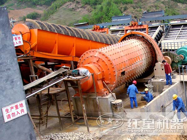 分級機工作現(xiàn)場示意圖 分級機工作現(xiàn)場示意圖