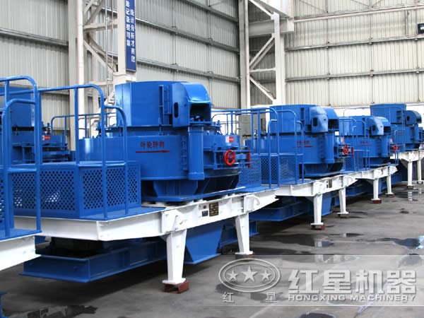 河卵石制沙設備的不同規格展示 河卵石制沙設備的不同規格展示