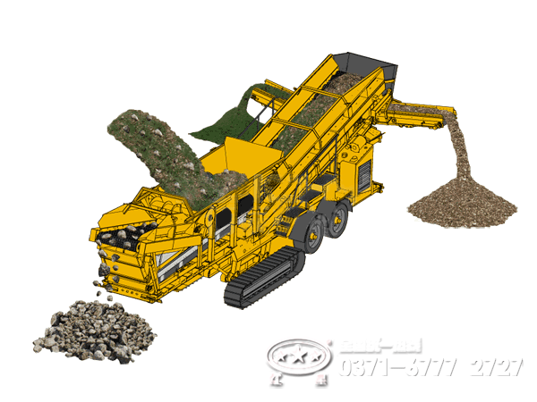 履帶式圓錐破移動站破碎工藝 履帶式圓錐破移動站破碎工藝