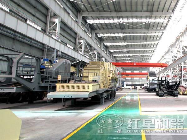 車載碎石機生產車間 車載碎石機生產車間