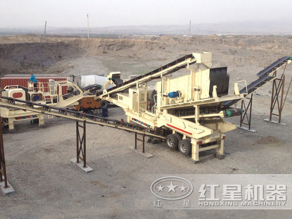 車載破碎機投用現場 車載破碎機投用現場