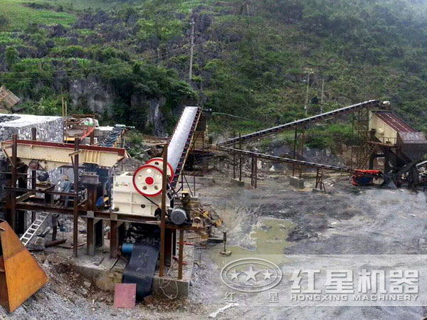 石料生產線客戶現場 石料生產線客戶現場