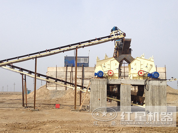 反擊式破碎機作業客戶現場 反擊式破碎機作業客戶現場