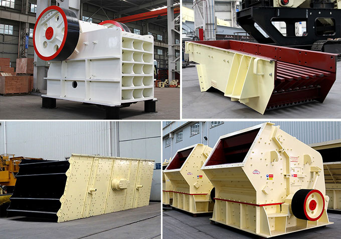 4款主要硅石破碎設備 4款主要硅石破碎設備