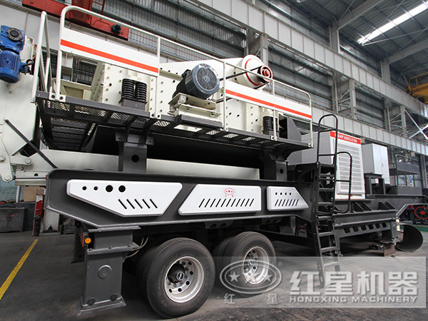 建筑垃圾移動(dòng)破碎站 建筑垃圾移動(dòng)破碎站