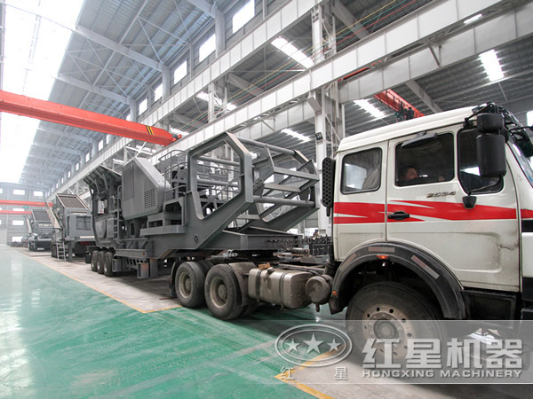 打進(jìn)重慶，紅星兩臺(tái)移動(dòng)破碎站于重慶成功投產(chǎn)