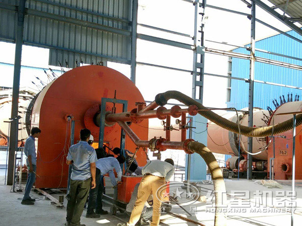 生產線安裝搭設現場 生產線安裝搭設現場