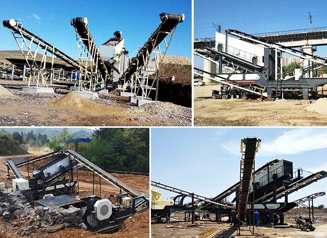 建筑垃圾破碎現場 建筑垃圾破碎現場