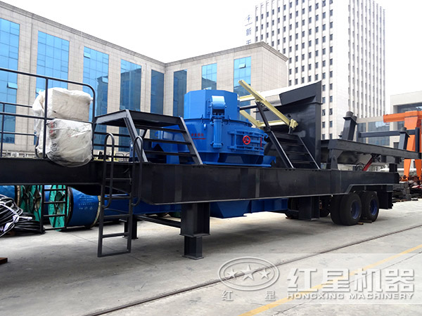 沖擊破移動粉碎石頭機 沖擊破移動粉碎石頭機