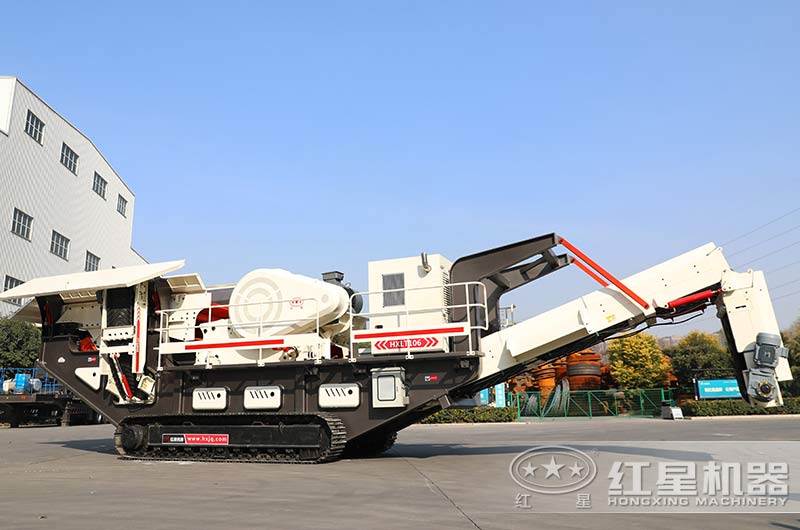 底盤配置為履帶的移動破碎工作站 底盤配置為履帶的移動破碎工作站