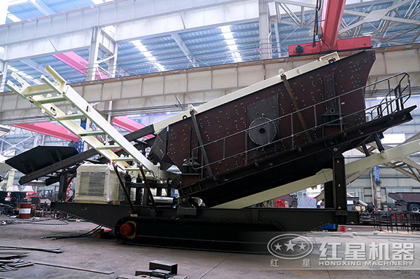 河南紅星車載流動破石機生產車間 河南紅星車載流動破石機生產車間