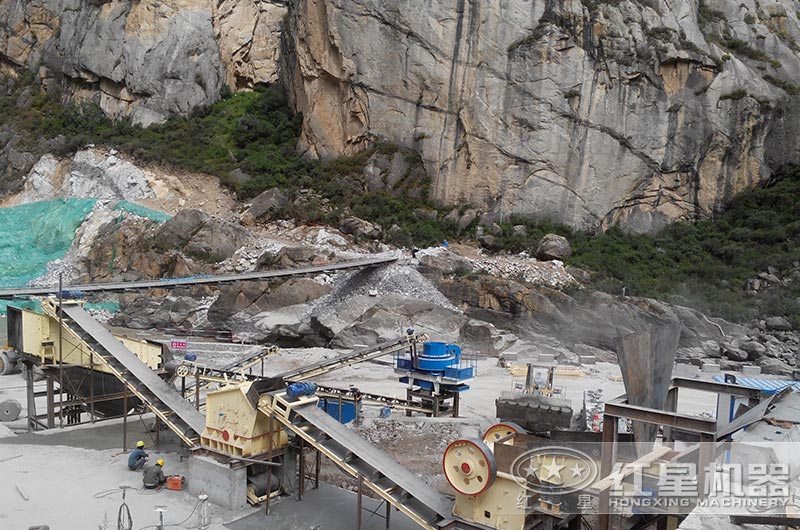 山東制砂生產線生產現場 山東制砂生產線生產現場