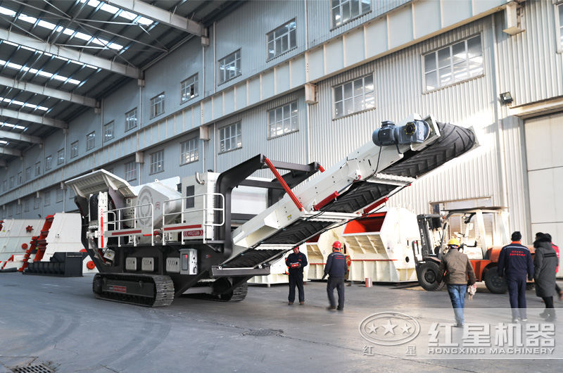 履帶移動破碎站 履帶移動破碎站