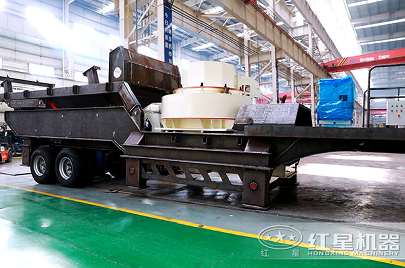 移動制砂機車間組裝圖 移動制砂機車間組裝圖