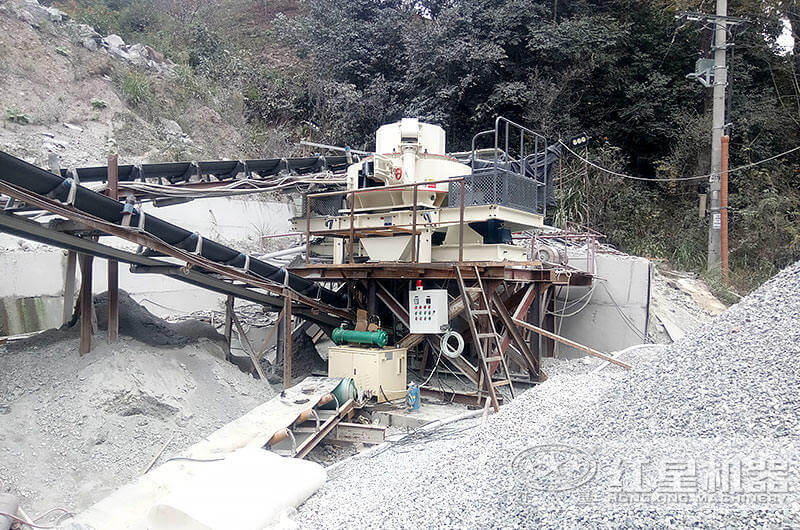 采用沖擊力破碎的制砂機 采用沖擊力破碎的制砂機