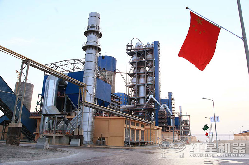 陶粒回轉窯現場 陶粒回轉窯現場